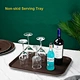 Rectangular Non-Skid Serving Tray
